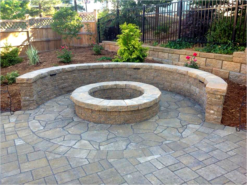 Stone/Brick Fire Pits – Guerrero Landscape